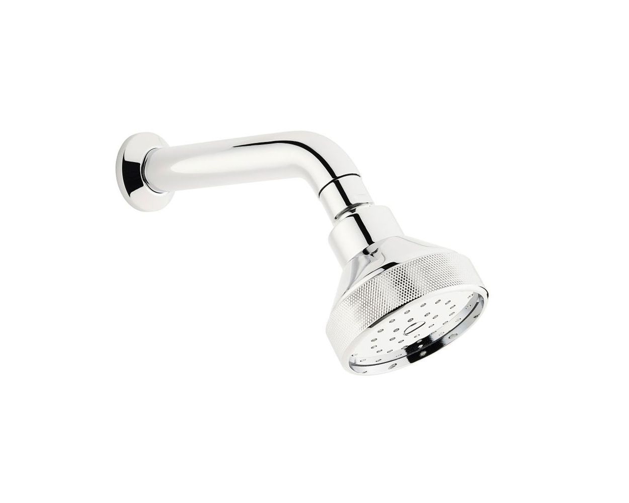 Swadling Engineer Titan Ø 80mm Shower Head with Short Curved Shower Arm